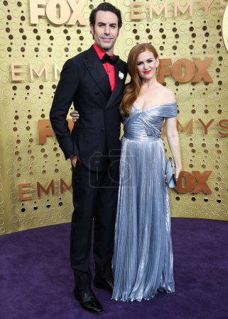 Photo for Isla Fisher Announces Divorce from Sacha Baron Cohen After 13 Years of Marriage. Fisher announced the news on Friday, April 5, 2024 in a personal message shared to her Instagram Story. LOS ANGELES, CALIFORNIA, USA - Royalty Free Image