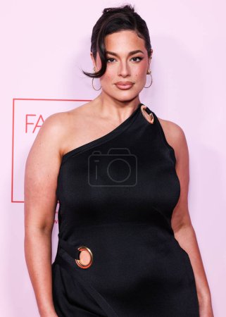 Photo for Ashley Graham arrives at the Fashion Trust U.S. Awards 2024 held at a Private Residence on April 9, 2024 in Beverly Hills, Los Angeles, California, United States. - Royalty Free Image