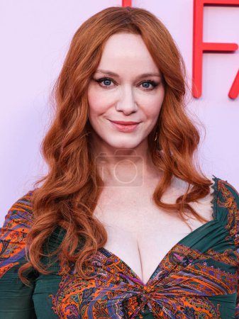 Photo for Christina Hendricks arrives at the Fashion Trust U.S. Awards 2024 held at a Private Residence on April 9, 2024 in Beverly Hills, Los Angeles, California, United States. - Royalty Free Image