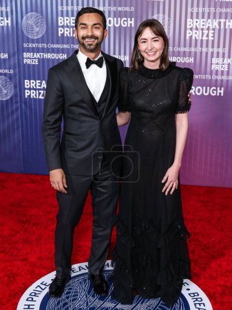 Photo for Apoorva Mehta arrives at the 10th Annual Breakthrough Prize Ceremony held at the Academy Museum of Motion Pictures on April 13, 2024 in Los Angeles, California, United States. - Royalty Free Image