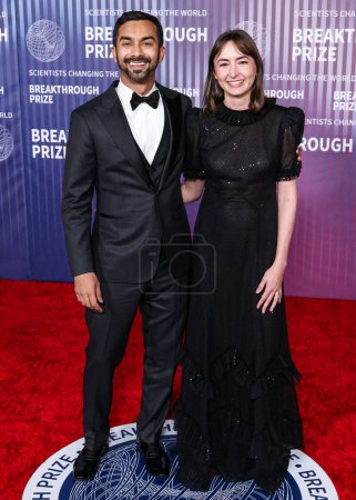 Photo for Apoorva Mehta arrives at the 10th Annual Breakthrough Prize Ceremony held at the Academy Museum of Motion Pictures on April 13, 2024 in Los Angeles, California, United States. - Royalty Free Image