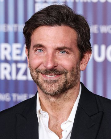 Photo for Bradley Cooper arrives at the 10th Annual Breakthrough Prize Ceremony held at the Academy Museum of Motion Pictures on April 13, 2024 in Los Angeles, California, United States. - Royalty Free Image