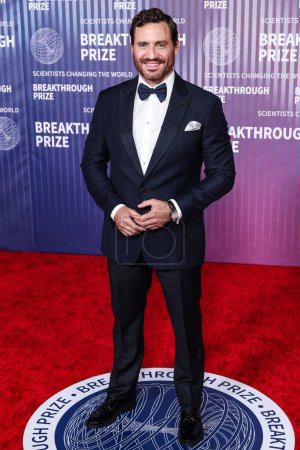 Photo for Edgar Ramirez arrives at the 10th Annual Breakthrough Prize Ceremony held at the Academy Museum of Motion Pictures on April 13, 2024 in Los Angeles, California, United States. - Royalty Free Image