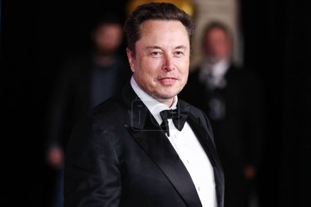 Téléchargez les photos : Elon Musk arrive à la 10e cérémonie annuelle de remise des prix Breakthrough qui s'est tenue au Academy Museum of Motion Pictures le 13 avril 2024 à Los Angeles, Californie, États-Unis. (Photo Xavier Collin / Agence de presse d'images) - en image libre de droit