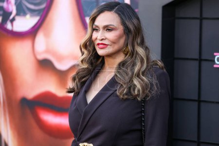 Photo for Tina Knowles arrives at the Los Angeles Premiere Of Amazon MGM Studios' 'Challengers' held at Westwood Village Theater on April 16, 2024 in Westwood, Los Angeles, California, United States. - Royalty Free Image