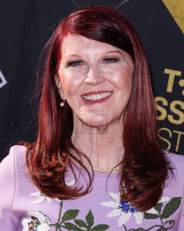 Photo for Kate Flannery arrives at the 15th Annual TCM Classic Film Festival 2024 Opening Night And 30th Anniversary Presentation Of Miramax's 'Pulp Fiction' held at the TCL Chinese Theatre on April 18, 2024 in Hollywood, Los Angeles, California, United States - Royalty Free Image