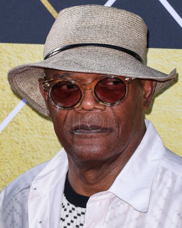 Photo for Samuel L. Jackson arrives at the 15th Annual TCM Classic Film Festival 2024 Opening Night And 30th Anniversary Presentation Of Miramax's 'Pulp Fiction' held at the TCL Chinese Theatre on April 18, 2024 in Hollywood, Los Angeles, California - Royalty Free Image