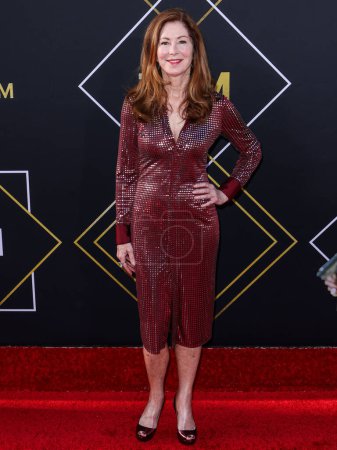 Photo for Dana Delany arrives at the 15th Annual TCM Classic Film Festival 2024 Opening Night And 30th Anniversary Presentation Of Miramax's 'Pulp Fiction' held at the TCL Chinese Theatre on April 18, 2024 in Hollywood, Los Angeles, California, United States. - Royalty Free Image