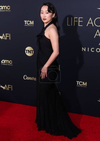 Téléchargez les photos : Ji-young Yoo arrive à la 49e cérémonie annuelle de remise des prix AFI (American Film Institute) Hommage à Nicole Kidman au Dolby Theatre le 27 avril 2024 à Hollywood, Los Angeles, Californie, États-Unis. - en image libre de droit