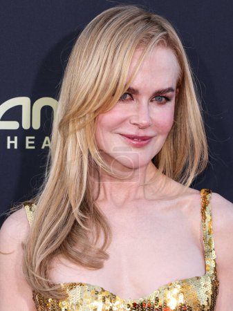Photo for Nicole Kidman wearing Balenciaga arrives at 49th Annual AFI (American Film Institute) Lifetime Achievement Award Gala Tribute Celebrating Nicole Kidman held at Dolby Theatre on April 27, 2024 in Hollywood, Los Angeles, California, United States - Royalty Free Image