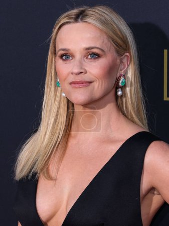 Photo for Reese Witherspoon arrives at the 49th Annual AFI (American Film Institute) Lifetime Achievement Award Gala Tribute Celebrating Nicole Kidman held at the Dolby Theatre on April 27, 2024 in Hollywood, Los Angeles, California, United States. - Royalty Free Image