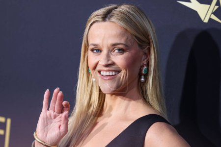 Téléchargez les photos : Reese Witherspoon arrive à la 49e cérémonie annuelle de remise des prix AFI (American Film Institute) Hommage à Nicole Kidman au Dolby Theatre le 27 avril 2024 à Hollywood, Los Angeles, Californie, États-Unis. - en image libre de droit