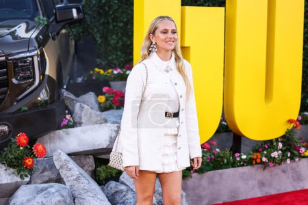 Téléchargez les photos : Teresa Palmer vêtue d'une tenue de Chanel arrive à la première de Universal Pictures '"The Fall Guy" au Dolby Theatre le 30 avril 2024 à Hollywood, Los Angeles, Californie, États-Unis. - en image libre de droit