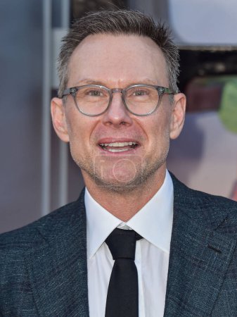 Photo for Christian Slater arrives at the Los Angeles Premiere Of Netflix's 'Unfrosted' held at The Egyptian Theatre Hollywood on April 30, 2024 in Hollywood, Los Angeles, California, United States. - Royalty Free Image