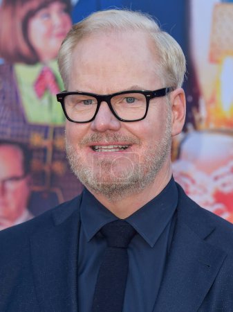 Photo for Jim Gaffigan arrives at the Los Angeles Premiere Of Netflix's 'Unfrosted' held at The Egyptian Theatre Hollywood on April 30, 2024 in Hollywood, Los Angeles, California, United States. - Royalty Free Image