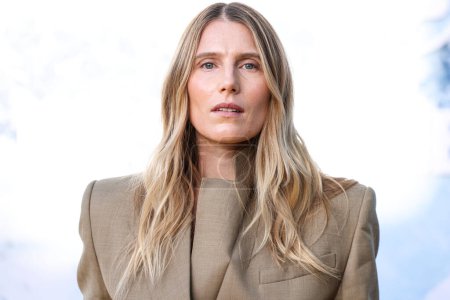 Photo for Dree Hemingway arrives at the Montblanc Meisterstuck 100th Anniversary Gallery held at Paramour Estate on May 1, 2024 in Silver Lake, Los Angeles, California, United States. - Royalty Free Image