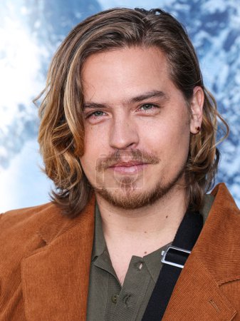 Photo for Dylan Sprouse arrives at the Montblanc Meisterstuck 100th Anniversary Gallery held at Paramour Estate on May 1, 2024 in Silver Lake, Los Angeles, California, United States. - Royalty Free Image