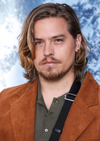 Photo for Dylan Sprouse arrives at the Montblanc Meisterstuck 100th Anniversary Gallery held at Paramour Estate on May 1, 2024 in Silver Lake, Los Angeles, California, United States. - Royalty Free Image