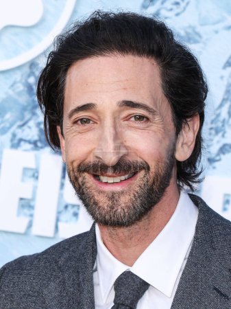 Photo for Adrien Brody arrives at the Montblanc Meisterstuck 100th Anniversary Gallery held at Paramour Estate on May 1, 2024 in Silver Lake, Los Angeles, California, United States. - Royalty Free Image