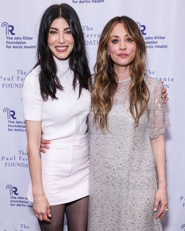 Photo for Briana Cuoco and sister Kaley Cuoco arrive at The John Ritter Foundation For Aortic Health's 'Evening From the Heart Gala' 2024 held at the Sunset Room Hollywood on May 9, 2024 in Hollywood, Los Angeles, California, United States. - Royalty Free Image