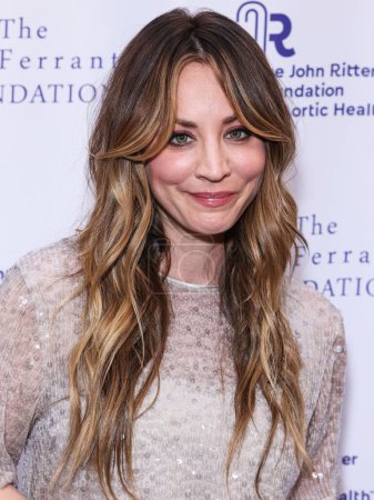 Photo for Kaley Cuoco arrives at The John Ritter Foundation For Aortic Health's 'Evening From the Heart Gala' 2024 held at the Sunset Room Hollywood on May 9, 2024 in Hollywood, Los Angeles, California, United States. - Royalty Free Image