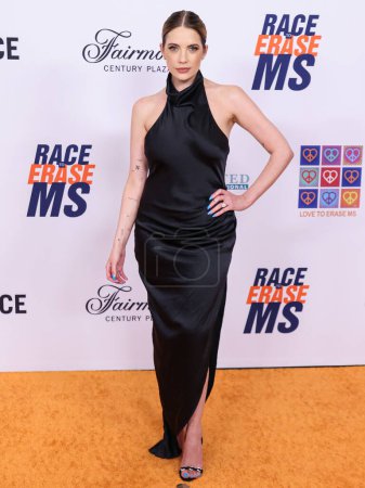 Photo for Ashley Benson arrives at the 31st Annual Race To Erase MS Gala 2024 held at the Fairmont Century Plaza on May 10, 2024 in Century City, Los Angeles, California, United States. - Royalty Free Image