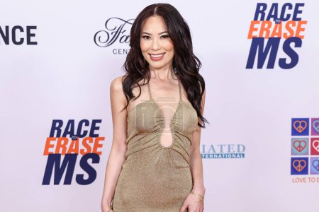 Photo for Christine Alexandra Chiu arrives at the 31st Annual Race To Erase MS Gala 2024 held at the Fairmont Century Plaza on May 10, 2024 in Century City, Los Angeles, California, United States. - Royalty Free Image