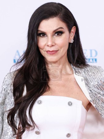 Photo for Heather Dubrow arrives at the 31st Annual Race To Erase MS Gala 2024 held at the Fairmont Century Plaza on May 10, 2024 in Century City, Los Angeles, California, United States. - Royalty Free Image