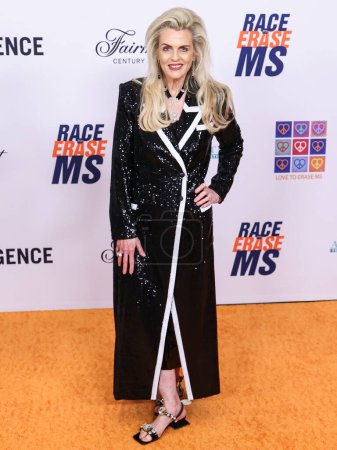 Photo for Nancy Davis arrives at the 31st Annual Race To Erase MS Gala 2024 held at the Fairmont Century Plaza on May 10, 2024 in Century City, Los Angeles, California, United States. - Royalty Free Image