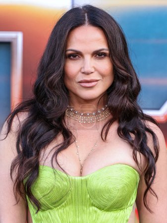 Photo for HOLLYWOOD, LOS ANGELES, CALIFORNIA, USA - MAY 20: Lana Parrilla arrives at the Los Angeles Premiere Of Netflix's 'Atlas' held at The Egyptian Theatre Hollywood on May 20, 2024 in Hollywood, Los Angeles, California, United States. - Royalty Free Image