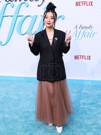 Photo for Sherry Cola arrives at the Los Angeles Premiere Of Netflix's 'A Family Affair' held at The Egyptian Theatre Hollywood on June 13, 2024 in Hollywood, Los Angeles, California, United States. - Royalty Free Image