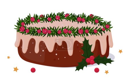 Ilustración de Paquete de caramelos de jalea de dibujos animados. Embalaje de mermelada masticable, sabrosos dulces en la ilustración de vectores planos bolsa de plástico. Paquete de dulces con sabor a fruta - Imagen libre de derechos