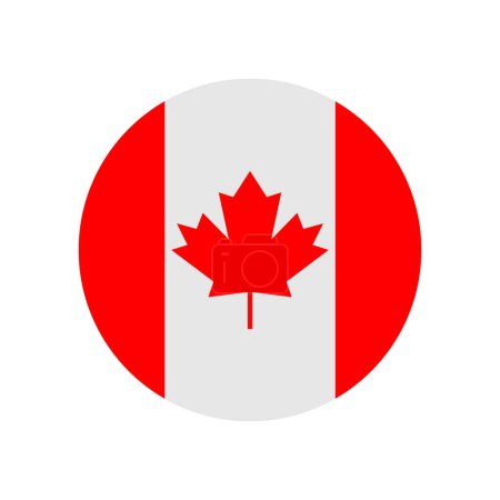 Photo for Canada flag illustration. vector of canadian maple leaf background - Royalty Free Image