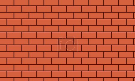 Photo for Red brick wall background or wallpaper - Royalty Free Image