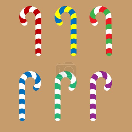 Photo for Christmas candy cane.Vector illustration - Royalty Free Image