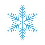 snowflake on a white isolated.Vector illustration