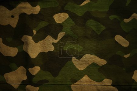 toile de bâche de camouflage de l'armée, toile motif camouflage, fond de maille textile militaire 