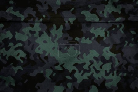 Photo for Military tarpaulin texture , army camouflage textile background , camouflage fabric mesh pattern - Royalty Free Image
