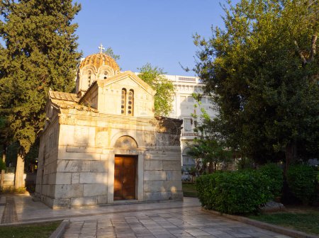 Orthodox Holy Church of the Virgin Mary Gorgoepikoos and Saint Eleutherius, Athens, Greece 