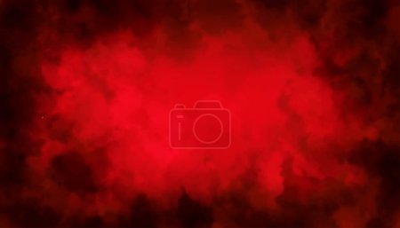 Illustration for Red and dark abstract background - Royalty Free Image