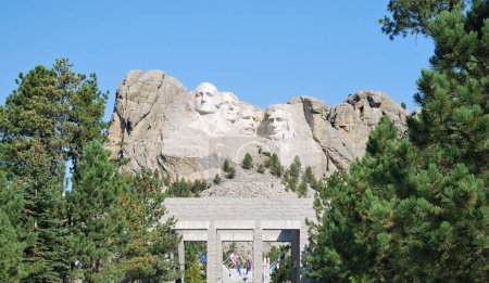 Foto de Monumento Nacional Mount Rushmore en Black Hills, Dakota del Sur - Imagen libre de derechos