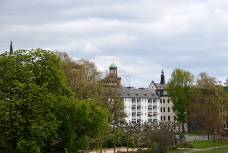 Téléchargez les photos : Panorama du centre-ville de Francfort au bord du Rhin, Hesse - en image libre de droit