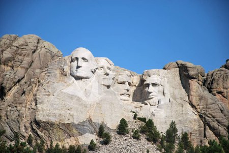 Foto de Monumento Nacional Mount Rushmore en Black Hills, Dakota del Sur - Imagen libre de derechos
