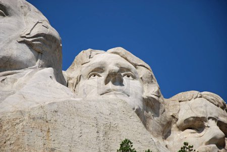 Foto de Detalle en el Monumento Nacional Mount Rushmore, Dakota del Sur - Imagen libre de derechos