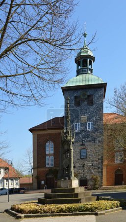 Photo for Historical Monastery and Church in the Old Town of Walsrode, Lower Saxony - Royalty Free Image