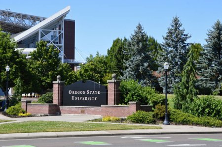 Photo for Oregon State University in the Town Corvallis, Oregon - Royalty Free Image