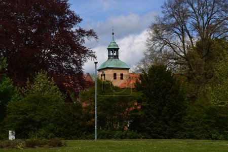 Historical Monastery and Church in the Town Walsrode, Lower Saxony
