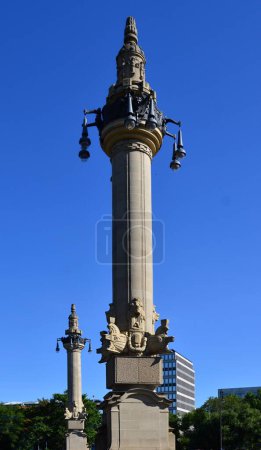 Foto de Puerta histórica de Charlottenburg en Berlín, la capital de Alemania - Imagen libre de derechos