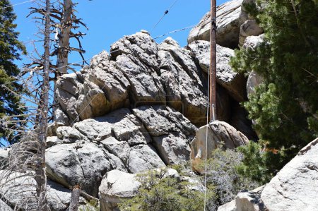 Téléchargez les photos : Rochers sur le mont San Jacinto, Californie - en image libre de droit