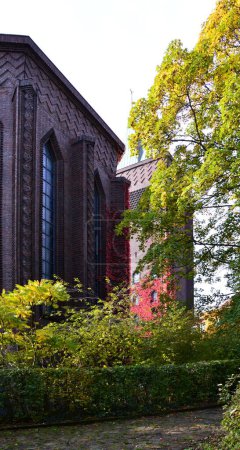 Foto de Iglesia histórica en el barrio de Schmargendorf en Berlín, la capital de Alemania - Imagen libre de derechos